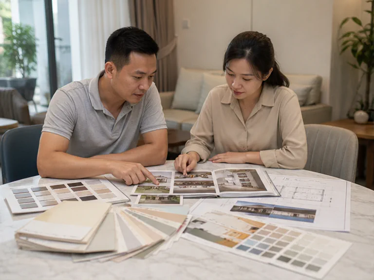 Chủ nhà trong bối cảnh nhà ở và công trình Việt Nam