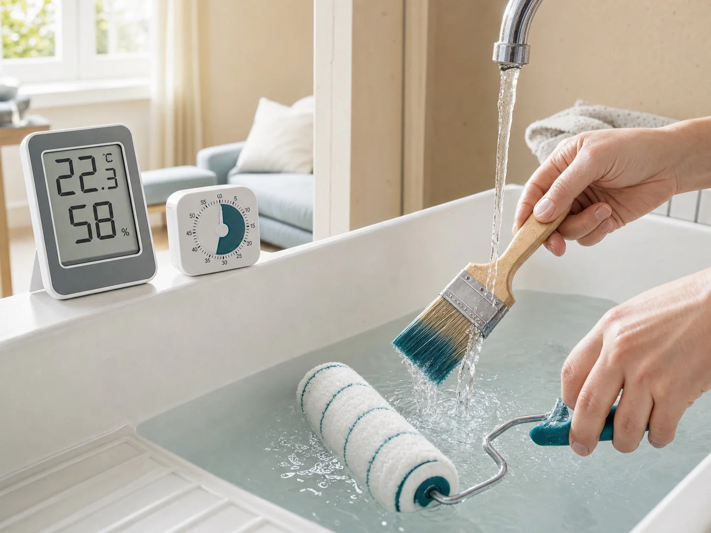 Giai đoạn kiểm tra sơn LanoVina