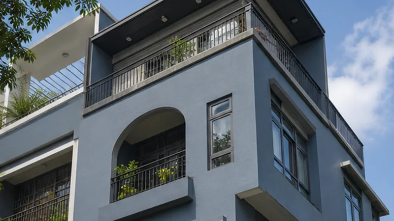 Giữ màu và hạn chế phấn hóa khi chọn LVE — Sơn ngoại thất che vết nứt