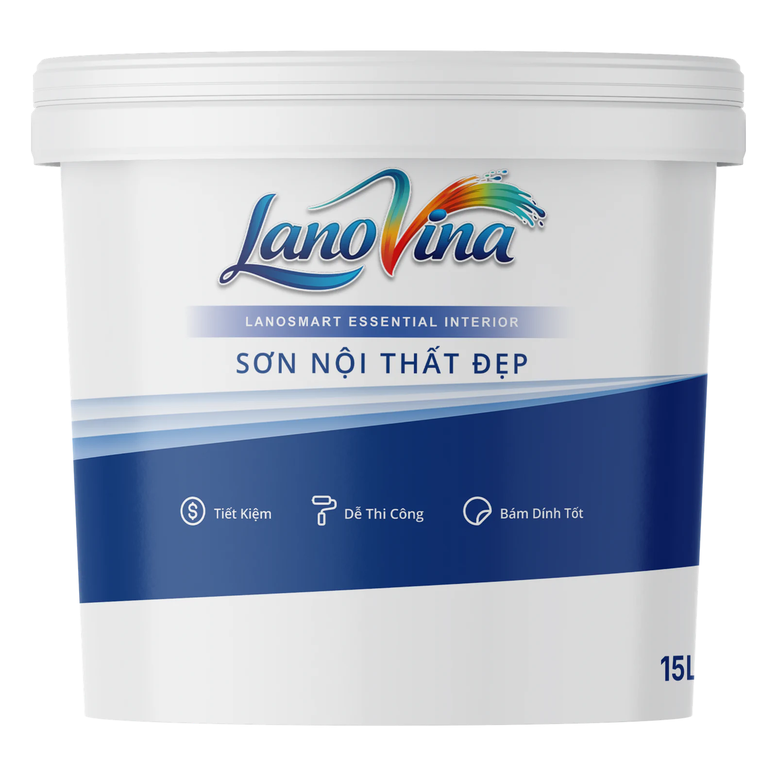 Bao bì sản phẩm LanoVina LBI — Sơn nội thất đẹp